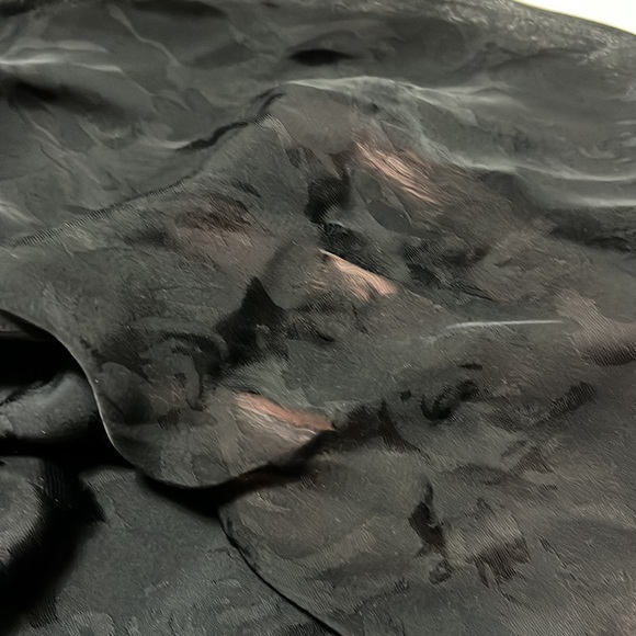 Black button up dress - Picture 3 of 4